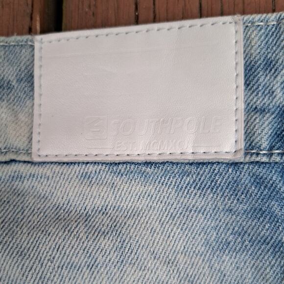 South Pole MCMXCI Denim Jean Shorts Men Size 36 - Picture 6 of 7